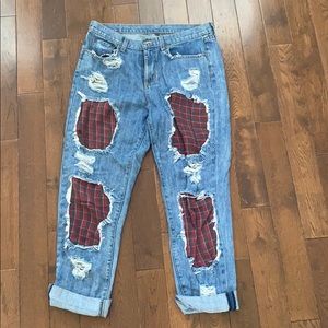 Carmar distressed boyfriend jeans